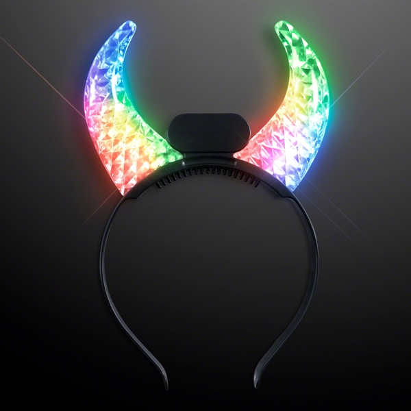 Color changing LED devil horns - 60 day overseas production  - Image 4