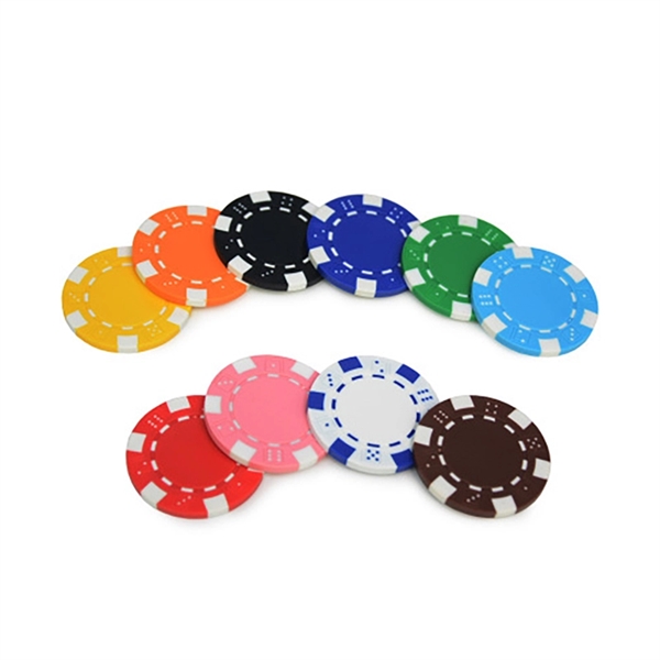 Casino Dice Poker Chips - Image 1