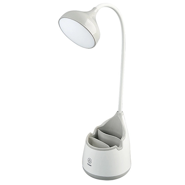 Flexible LED Rechargeable Table Lamp With Pen Container - Image 3