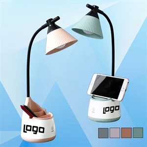 Flexible LED Rechargeable Table Lamp With Pen Container