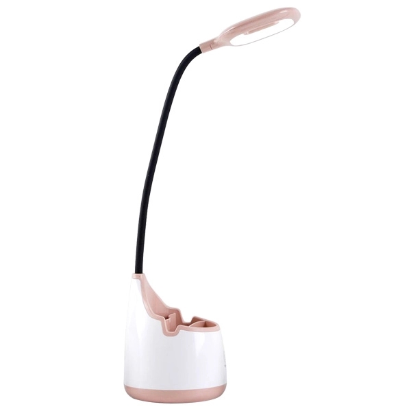 Flexible LED Rechargeable Table Lamp With Pen Container - Image 5
