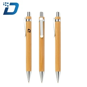 Real Bamboo Barrel Ballpoint Pen