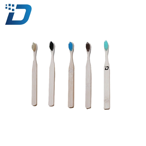 Disposable Bamboo Fur Toothbrush - Image 1