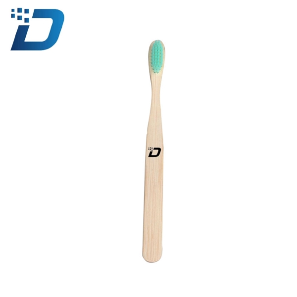 Disposable Bamboo Fur Toothbrush - Image 2