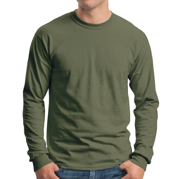 Gildan® Adult Ultra Cotton® Long Sleeve T-Shirt - Image 8