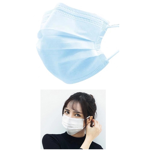 3 Ply Protective Facial Mask Non-woven Disposable Face Mask - Image 3