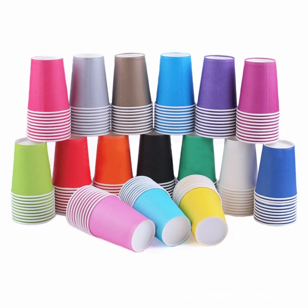Paper Cup With 9 oz Disposable Color