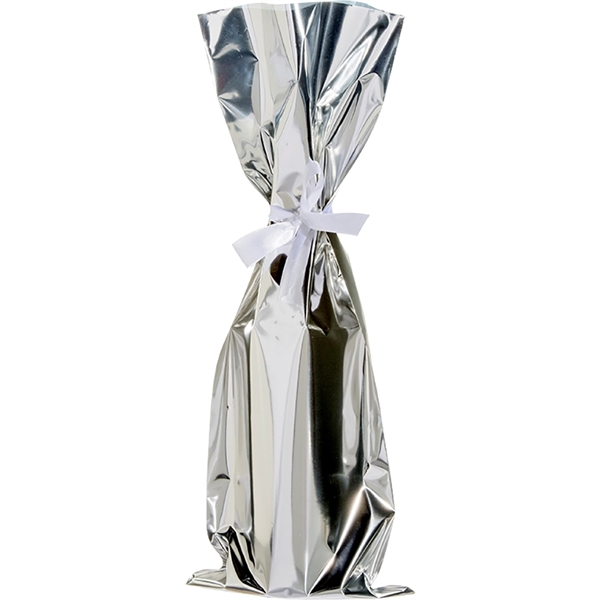 Mylar Wine Bags with Ribbons - Image 5