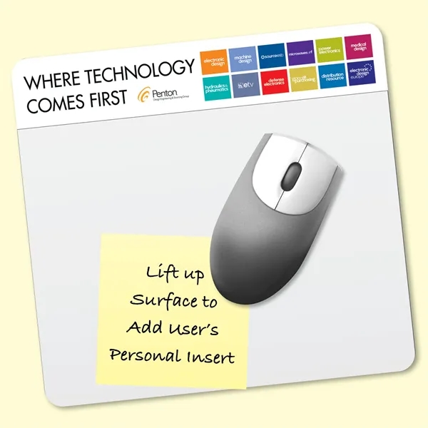 Frame-It Lift®7.5"x8"x1/16" Lift-Top Mouse Pad