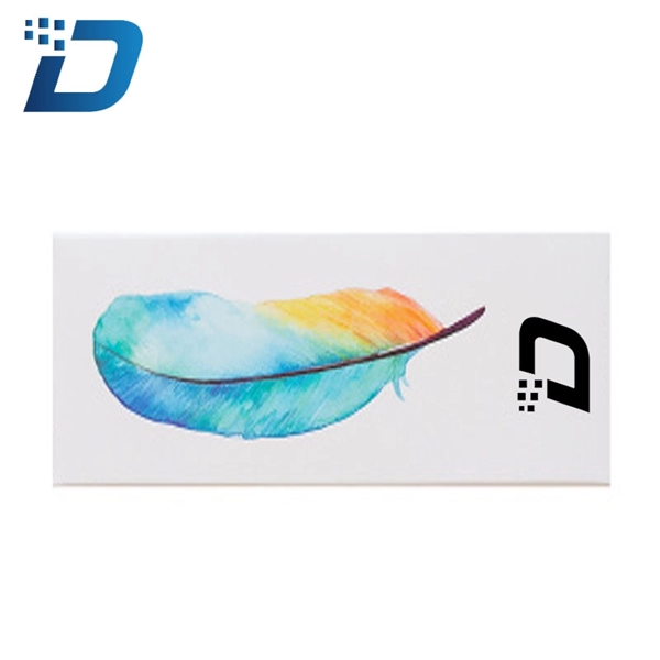 Paper Colored Feather Bookmark - Image 1