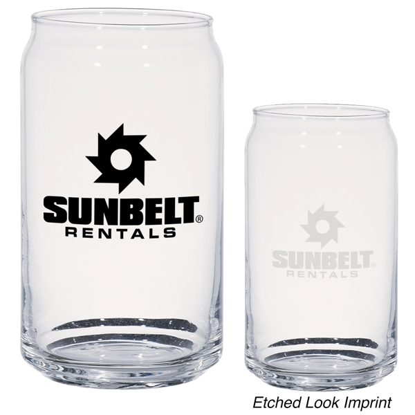 16 Oz. Ale Glass Can - Image 1