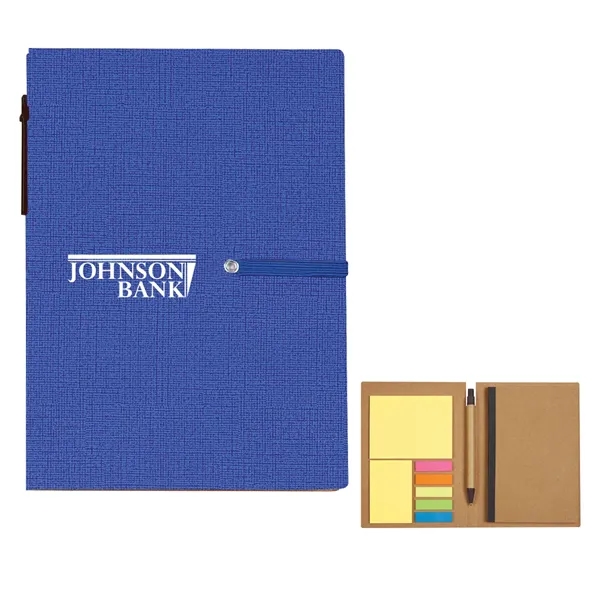 Notebook With Sticky Notes And Pen - Image 2