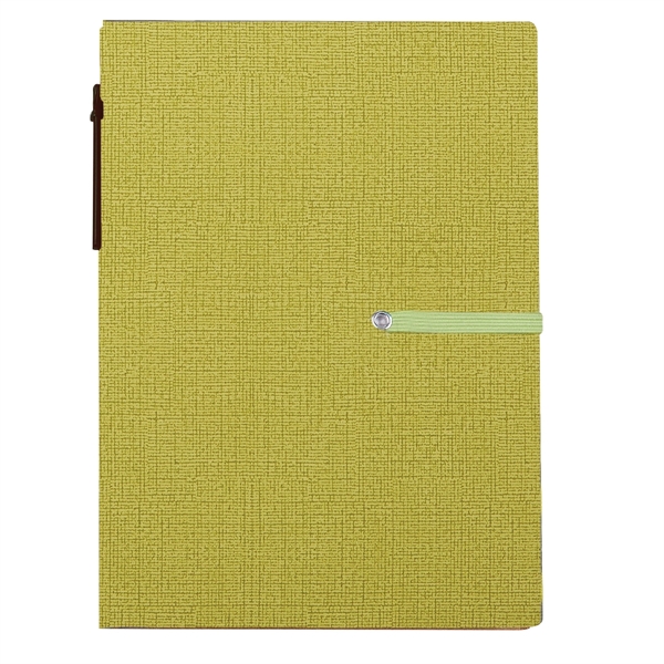 Notebook With Sticky Notes And Pen - Image 3