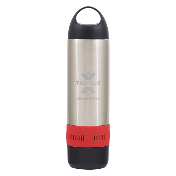 11 Oz. Stainless Steel Rumble Bottle With Speaker - Image 23