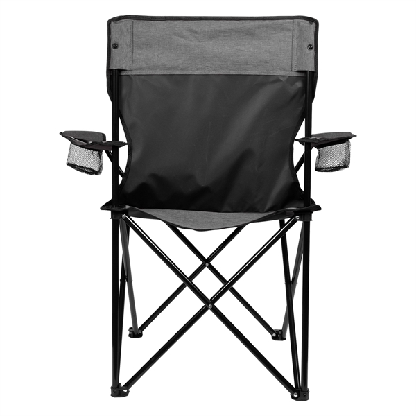 Heathered Folding Chair With Carrying Bag - Image 5