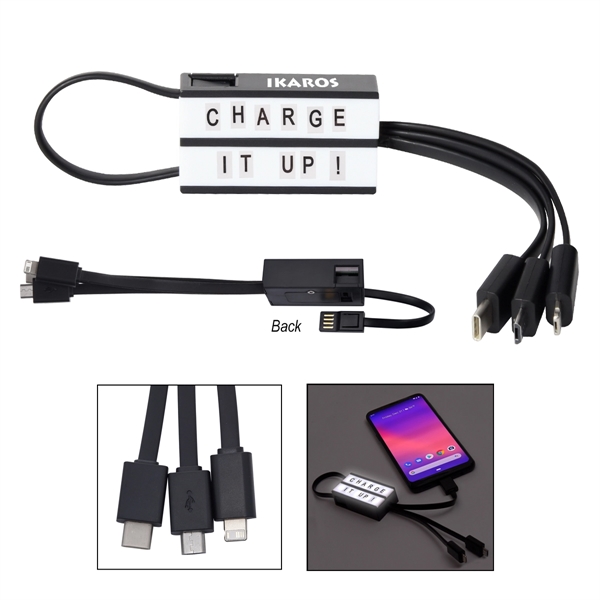 3-In-1 Cinema Charging Cables - Image 1
