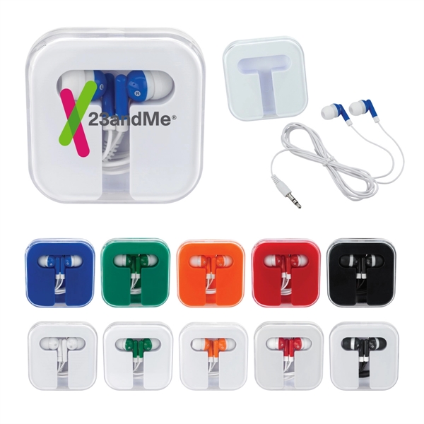 Earbuds In Compact Case - Image 1