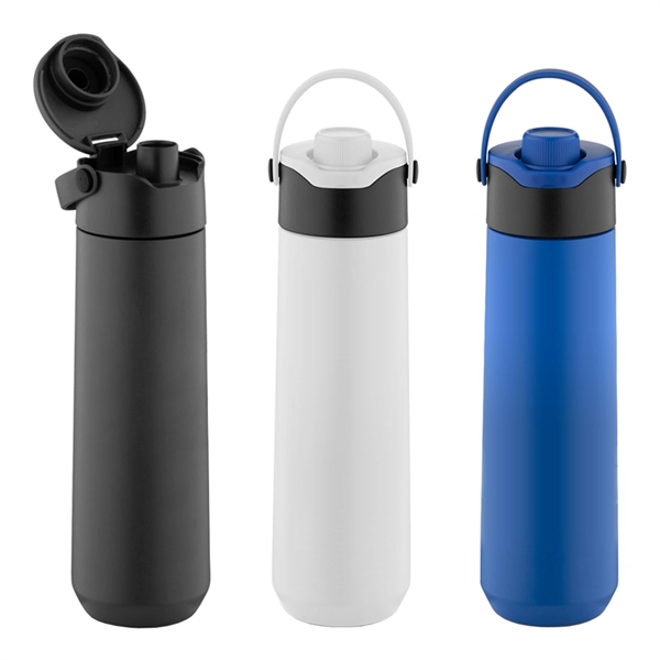 24 oz. Stainless Steel Water Bottle - Image 2