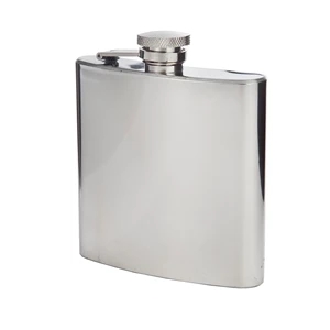 Captive Top Pocket Flask, 6 oz.