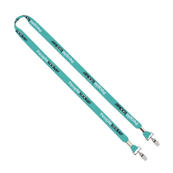 Import Rush 5/8" Dye-Sublimated 2-Ended Lanyard with Crimps - Image 1
