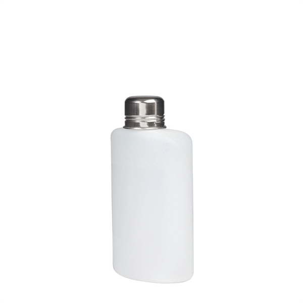 Plastic Travel Flask 10 oz - Image 1