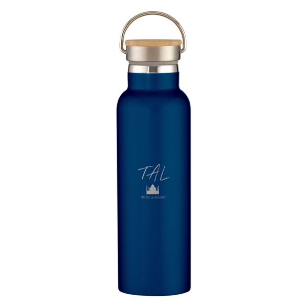 21 Oz. Liberty Stainless Steel Bottle With Wood Lid - Image 15