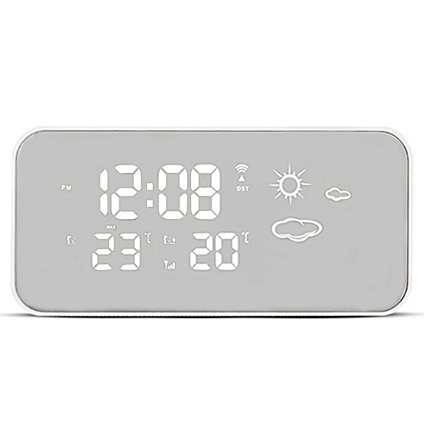 Wireless Digital Desk Clock w/ Calendar - Image 2