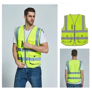 Reflective Vest Cycling Safety Sanitation Worker Clothes
