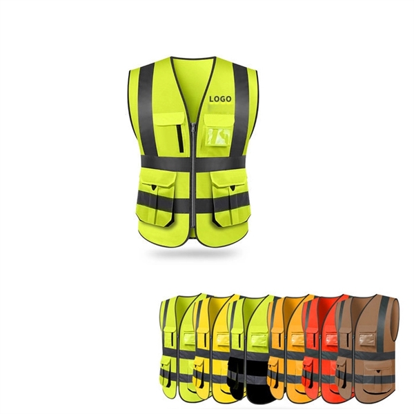 Reflective Vest Cycling Safety Sanitation Worker Clothes - Image 2