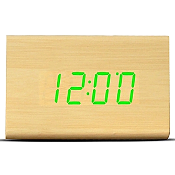 Wooden Digital Desk Clock - Image 5