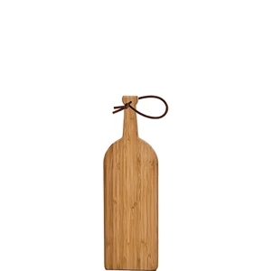 Bamboo Cutting Board, Wine Bottle Shape, Small