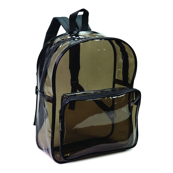 Transparent Black Backpack - Image 1