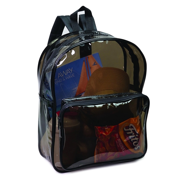Transparent Black Backpack - Image 2