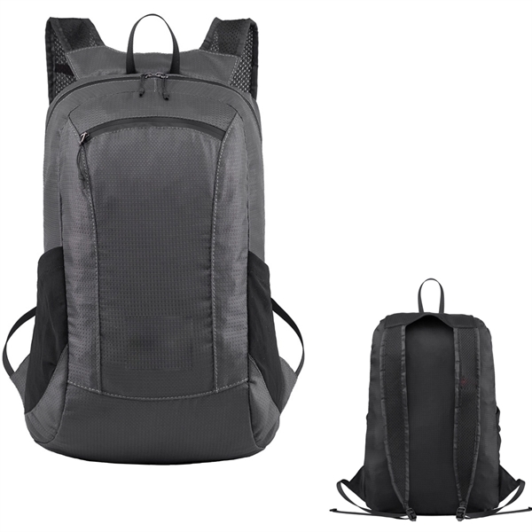 16" Foldable Waterproof Outdoor Travel Backpack - Image 3