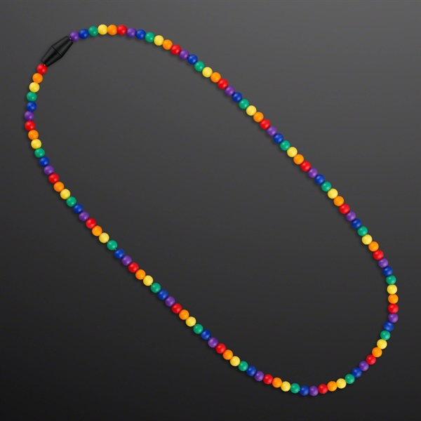 Rainbow Beads Necklace (NON-Light Up) - Image 2