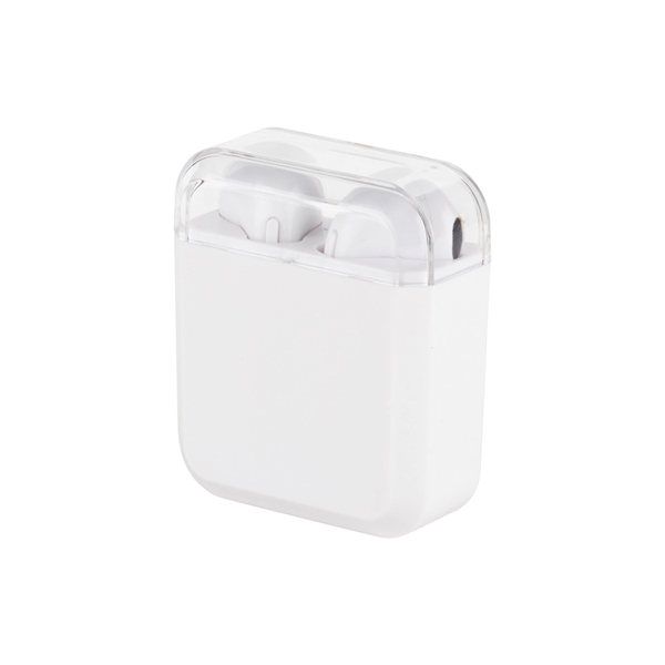 White Wireless Earbuds - Image 4