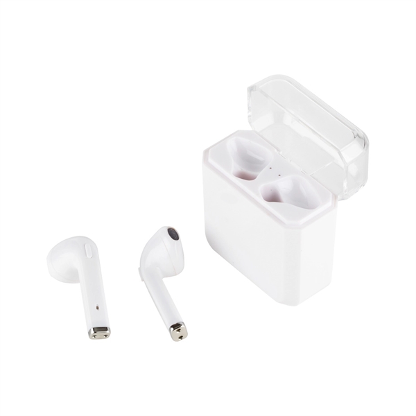 White Wireless Earbuds - Image 5