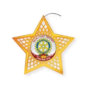 Express Vibraprint™ Star Holiday Ornament