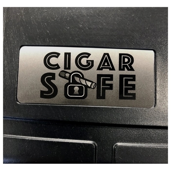 Cigar Safe Small Cigar Box Carry Case for 10 Cigars (Black) - Image 4