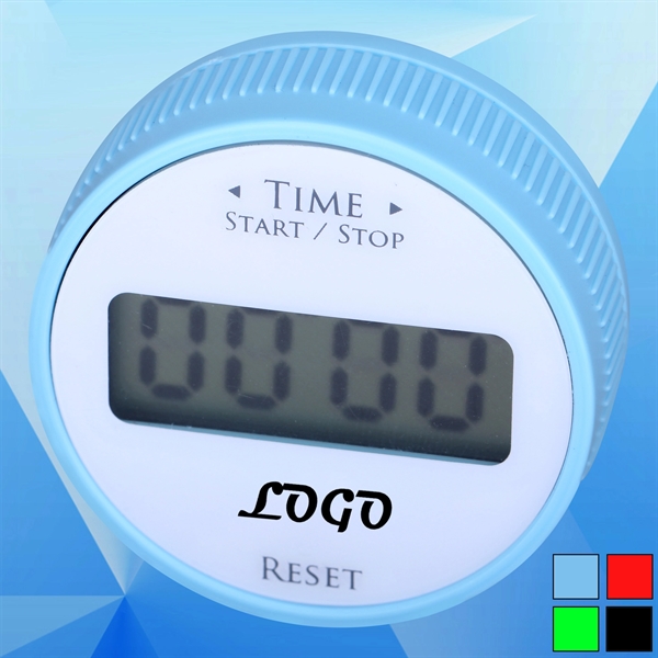 Round Shaped Rotating Cooking Timer With Magnet - Image 1