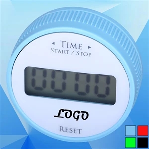 Round Shaped Rotating Cooking Timer With Magnet