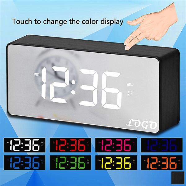 Colorful Digital Desk Clock - Image 1
