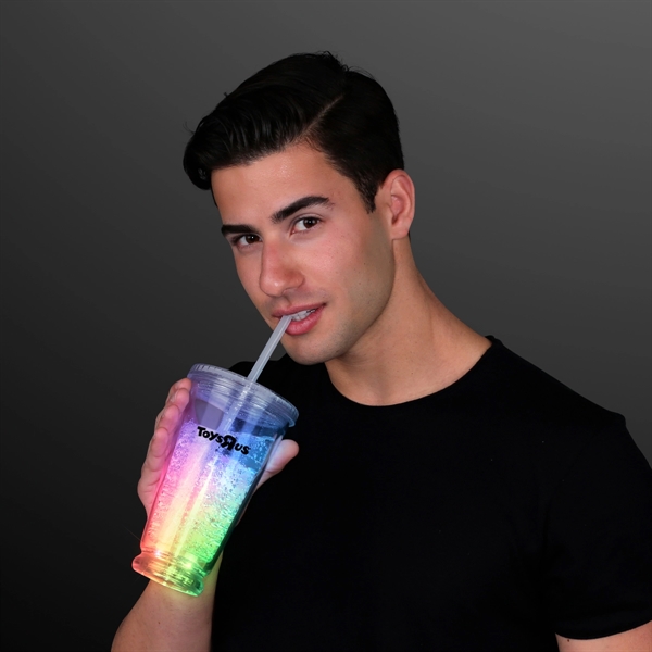 Light Up Multicolor Deluxe Double Wall Tumblers - Image 3