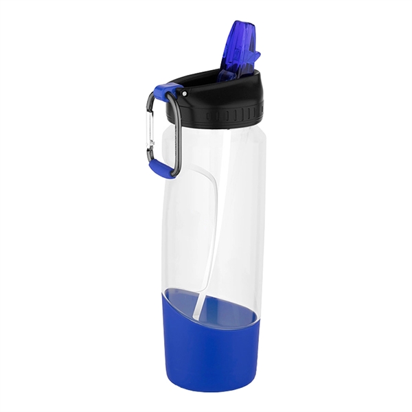 28 oz. Tritan Water Bottle with Carabiner - Image 4