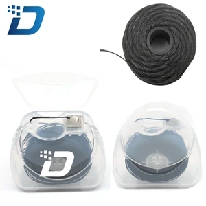 Black Bamboo Charcoal Biodegradable Portable Dental Floss