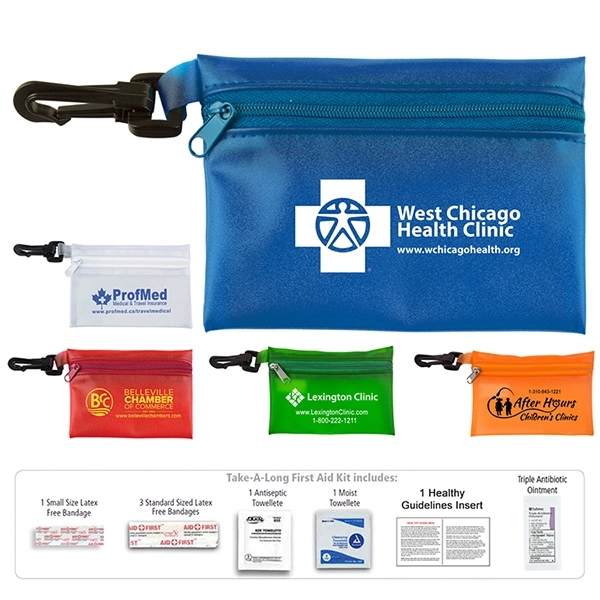 Medi - 19 Piece First Aid Kit in Zipper Pouch - Image 1