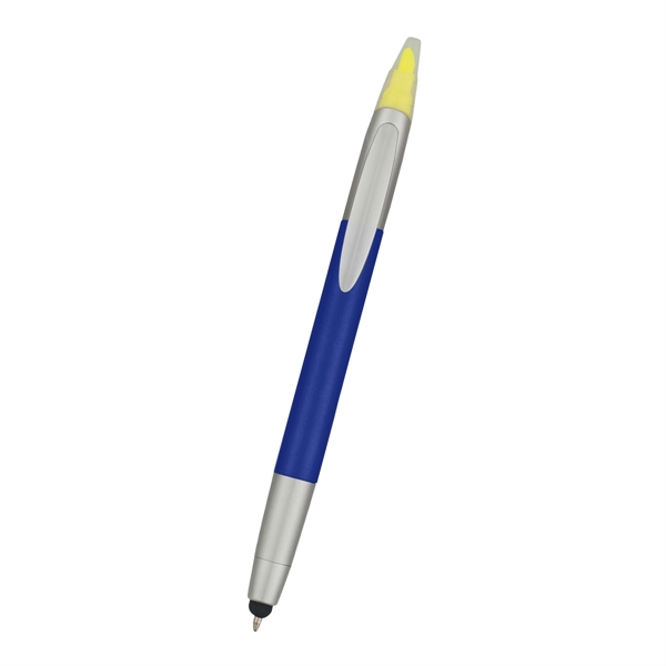 3-In-1 Pen With Highlighter and Stylus - Image 4