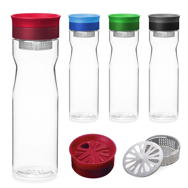 25 oz. Clear Infusion Water Bottle - Image 2
