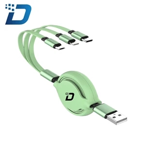 One-line Three-use Data Cable
