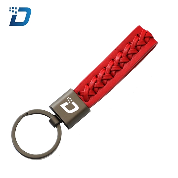 Zinc Alloy Leather Key Chains - Image 2